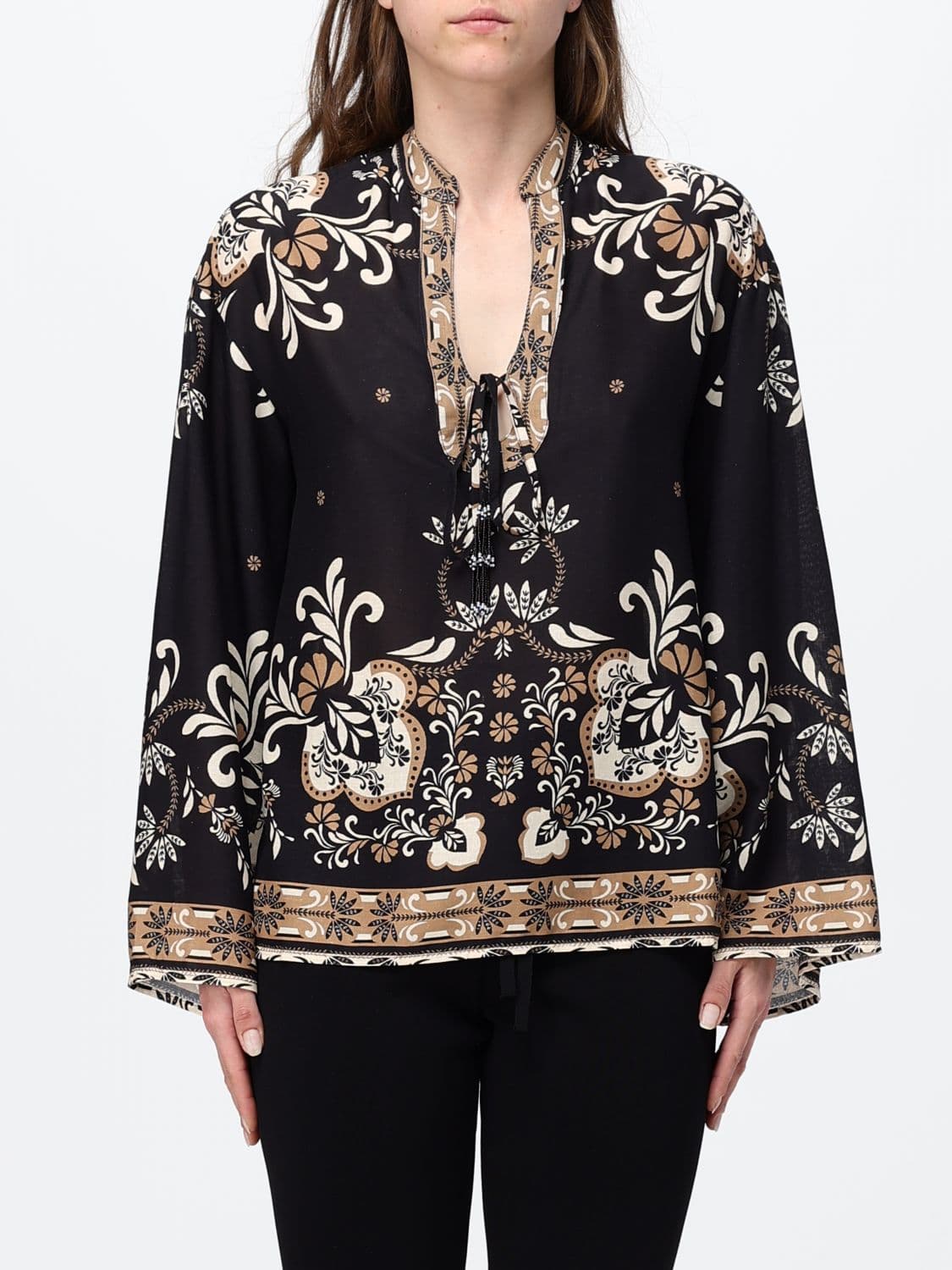 Twinset U & b Liberty Cotton Kaftan