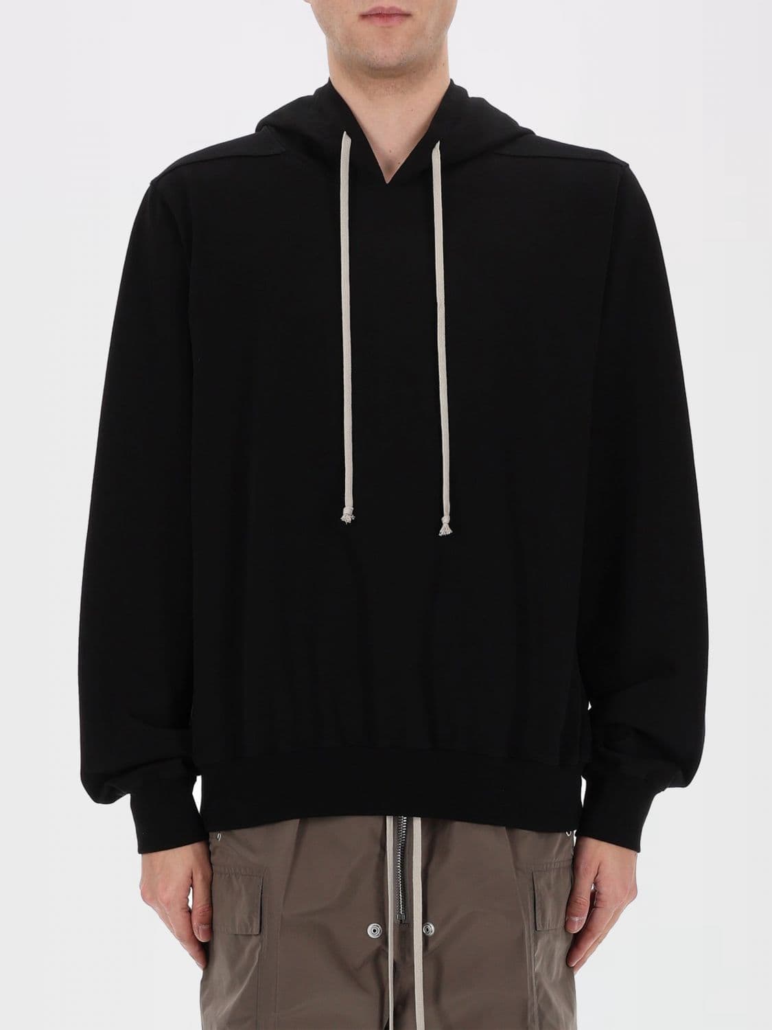 Rick Owens Cotton Hoodie