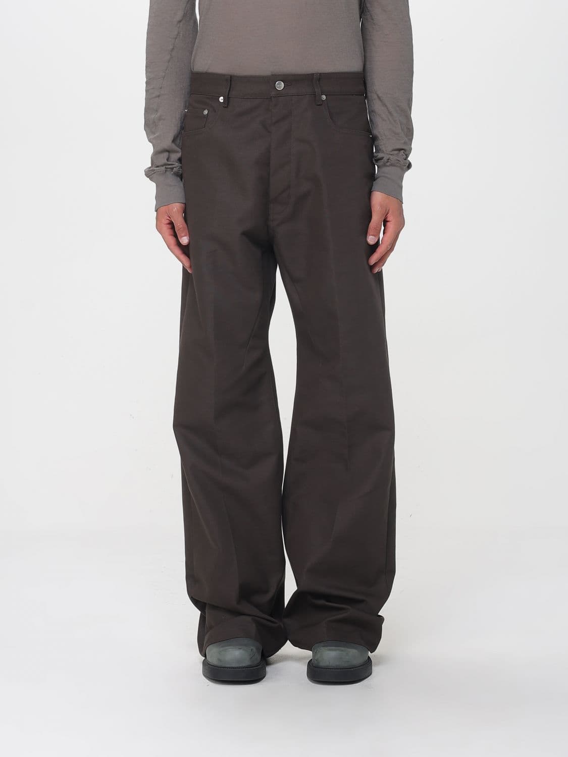 Rick Owens Wide Leg Denim Jeans