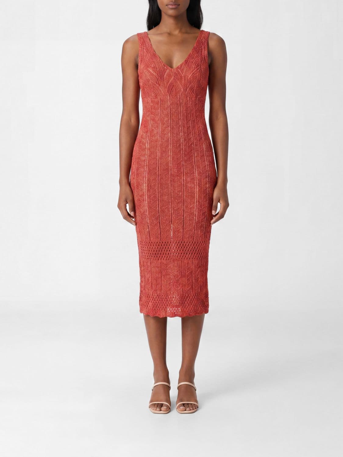 Twinset Viscose Knit Dress · S
