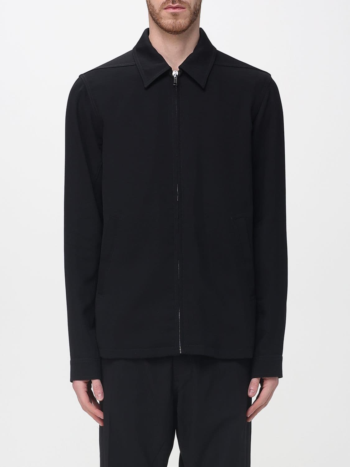 Rick Owens Wool Shirt Jacket