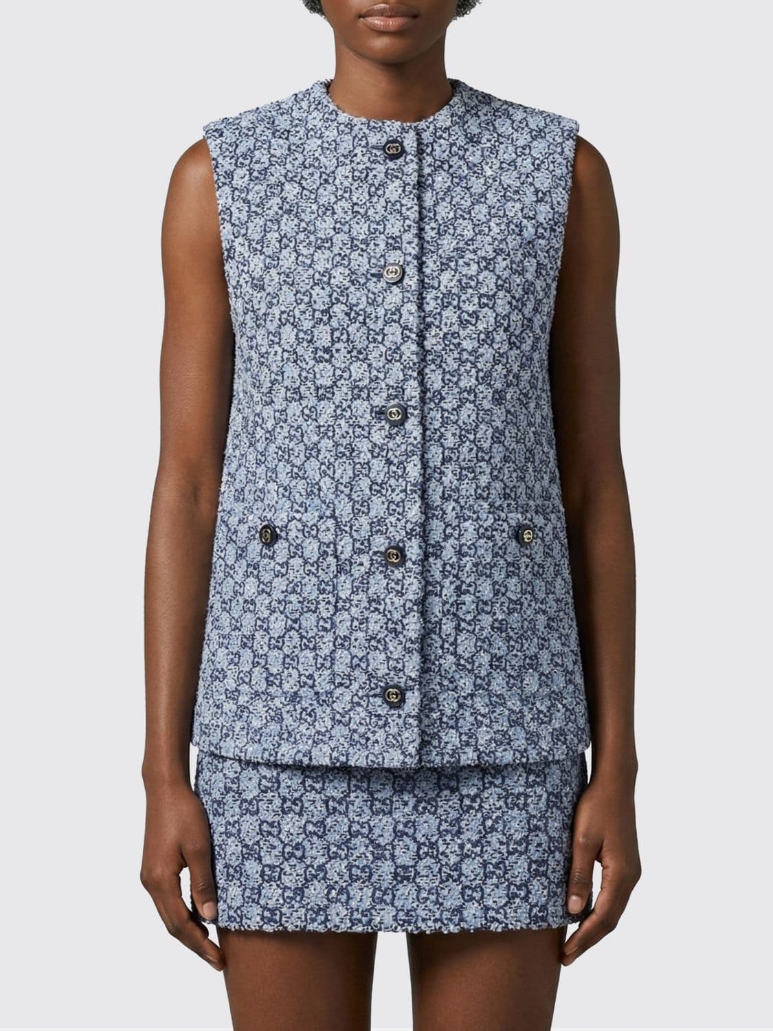 Gucci Cotton GG Vest