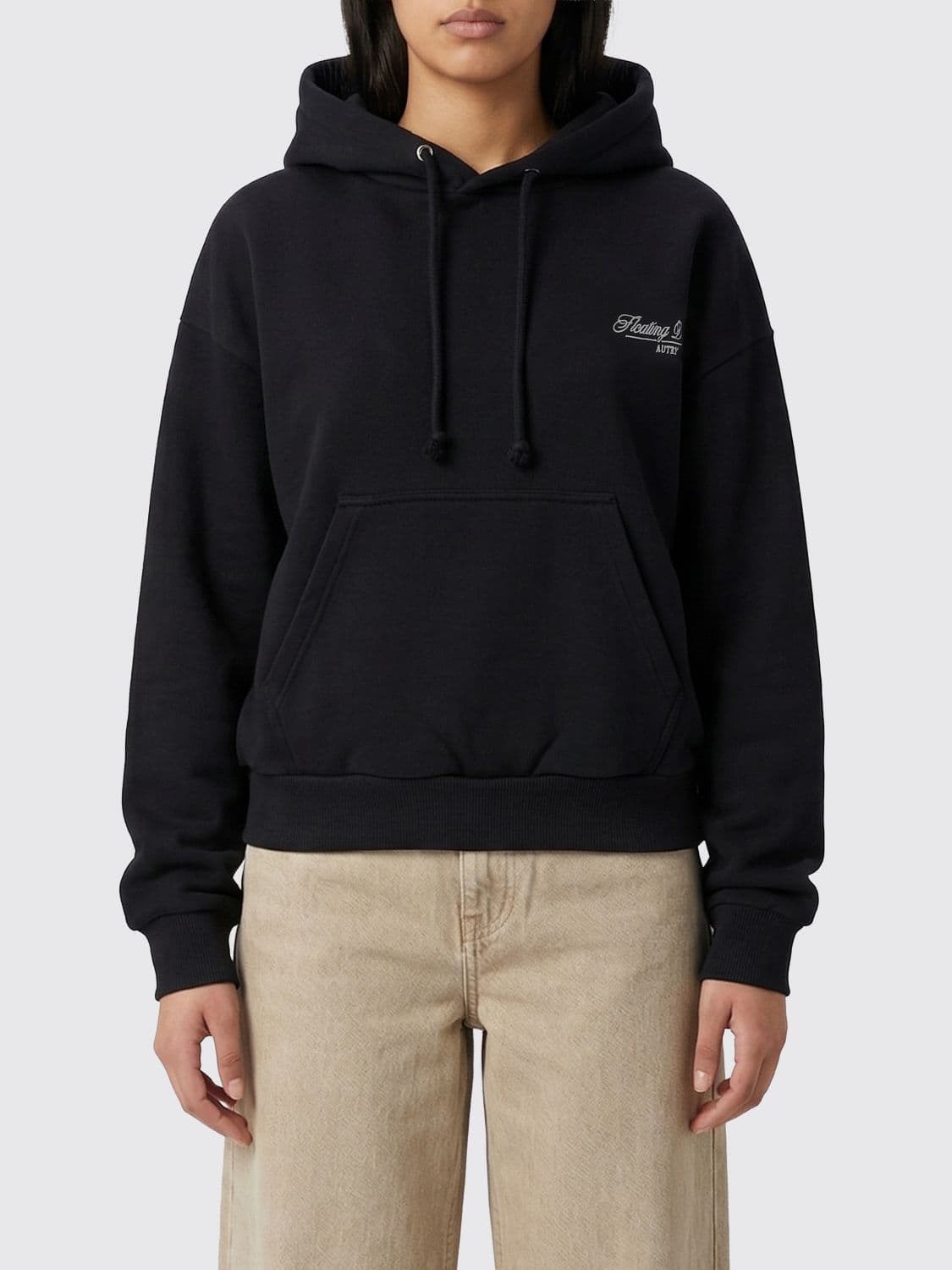 Autry Cotton Hooded Sweatshirt