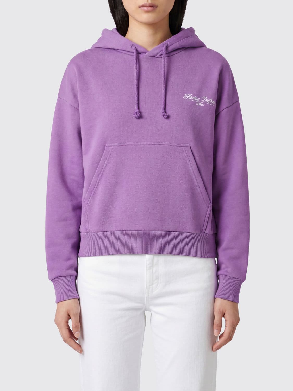 Autry Cotton Hooded Sweatshirt