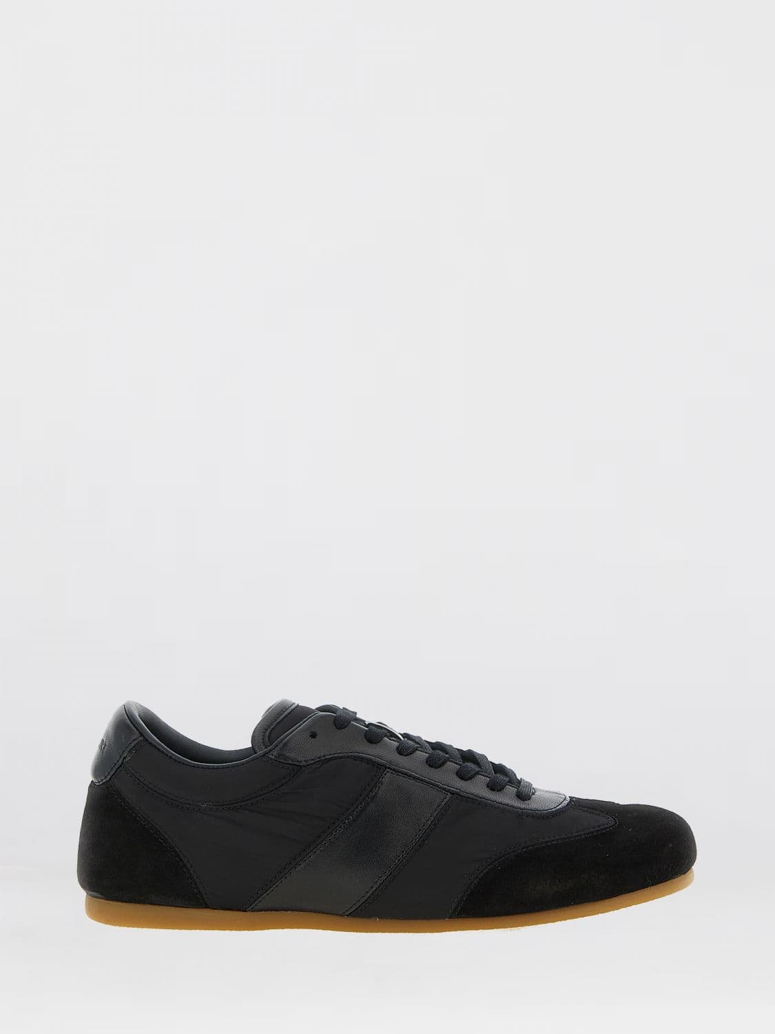 Lemaire Leather and Nylon Quilted Soft Sneakers