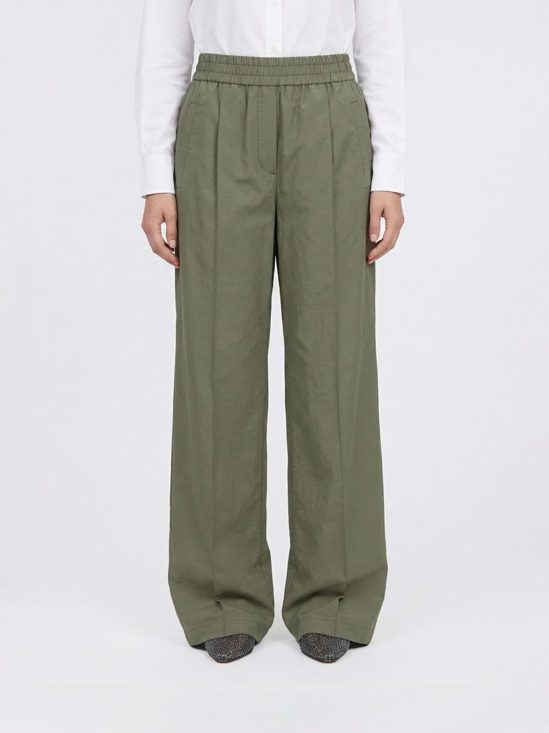 Brunello Cucinelli Cotton Blend Trousers · 40