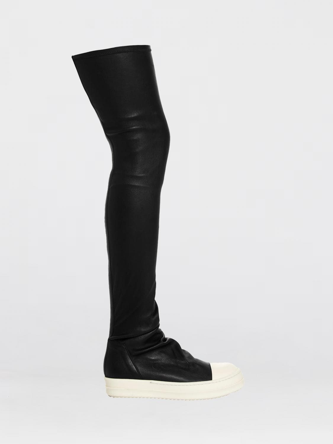 Rick Owens Stretch Leather Women's Boot
