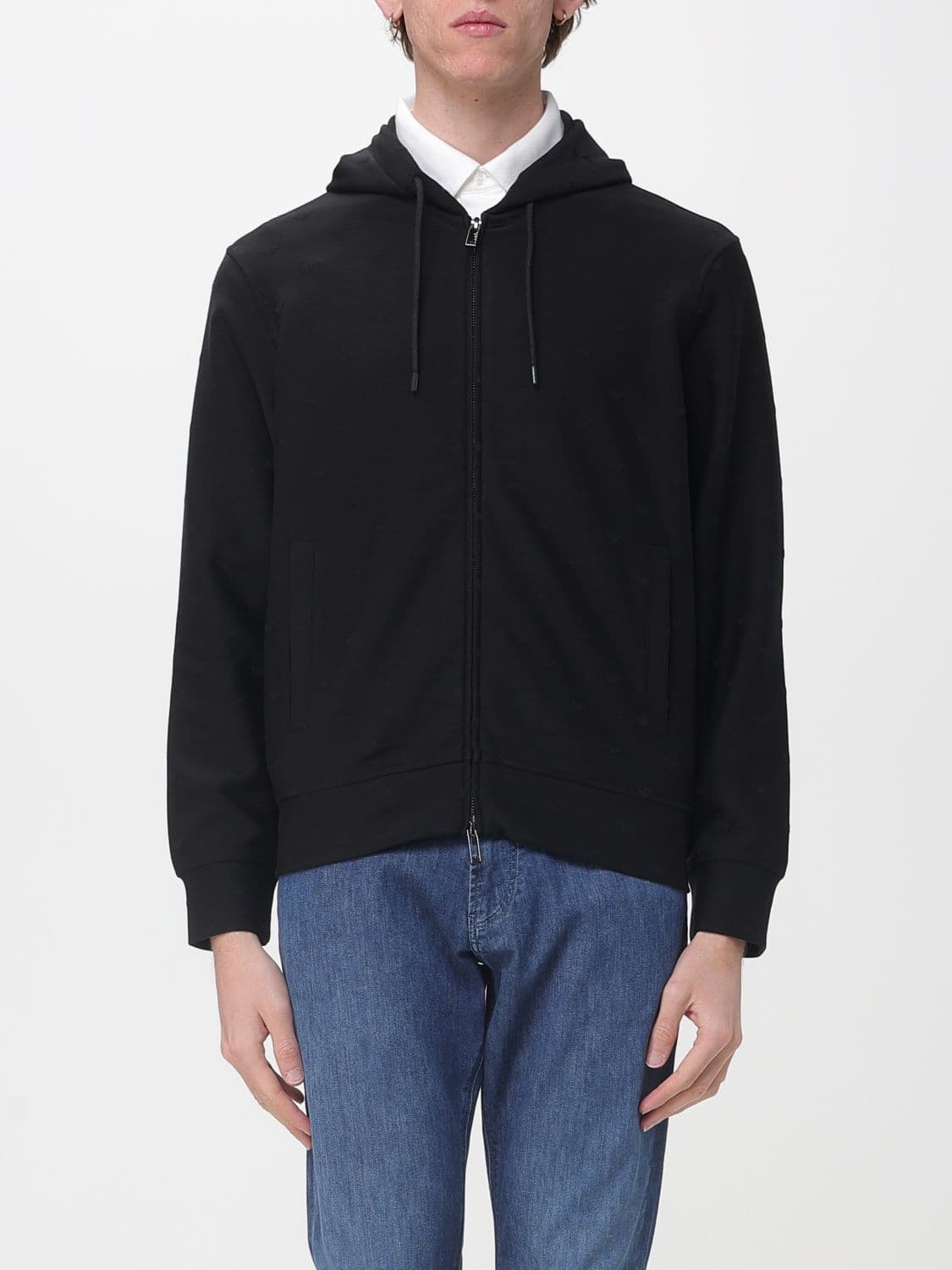 Emporio Armani Cotton Blend Hoodie