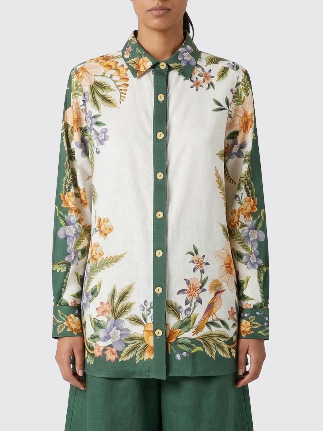 Farm Rio Printed Viscose Shirt · XL