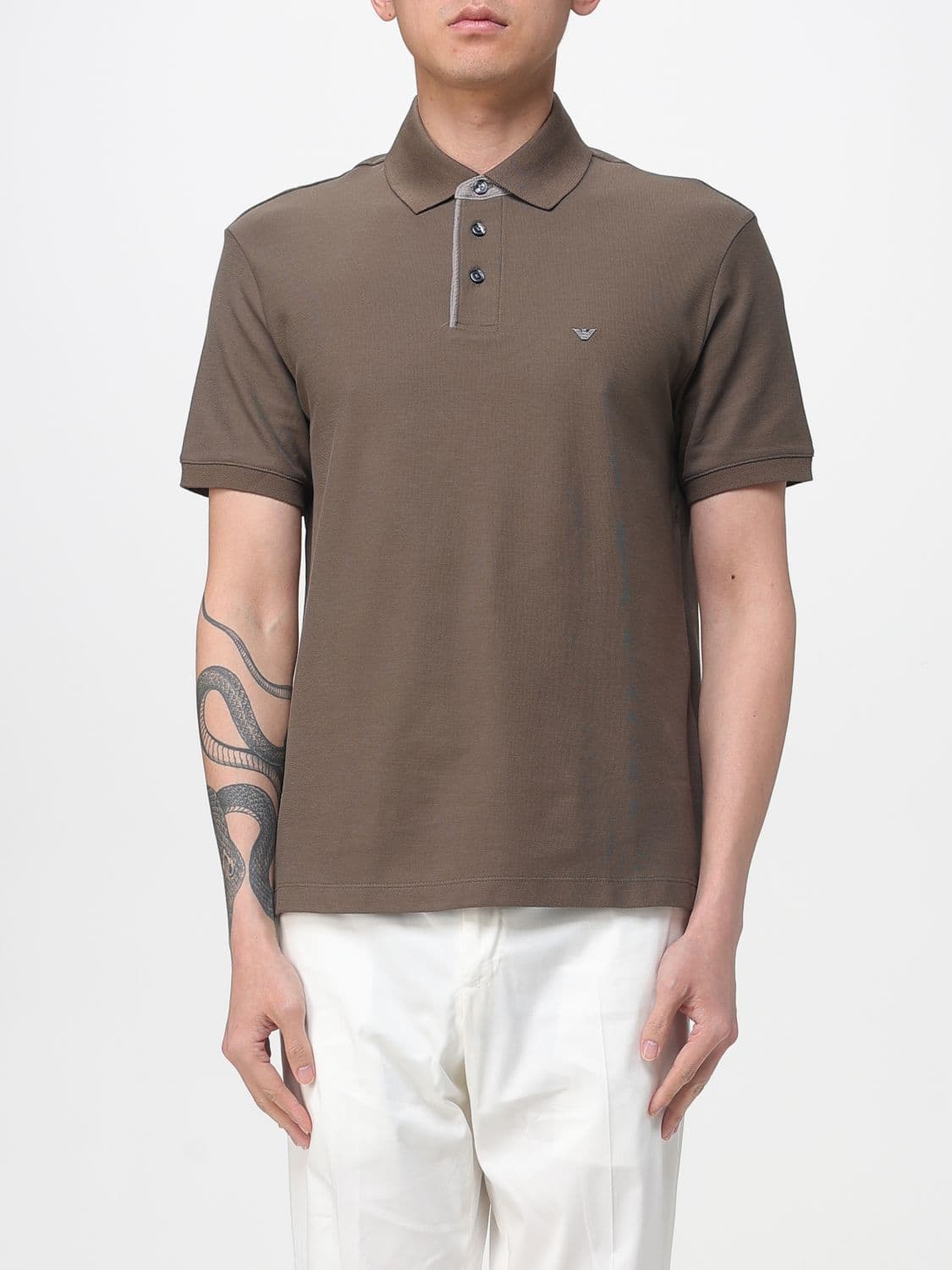 Emporio Armani Cotton Polo Shirt · S
