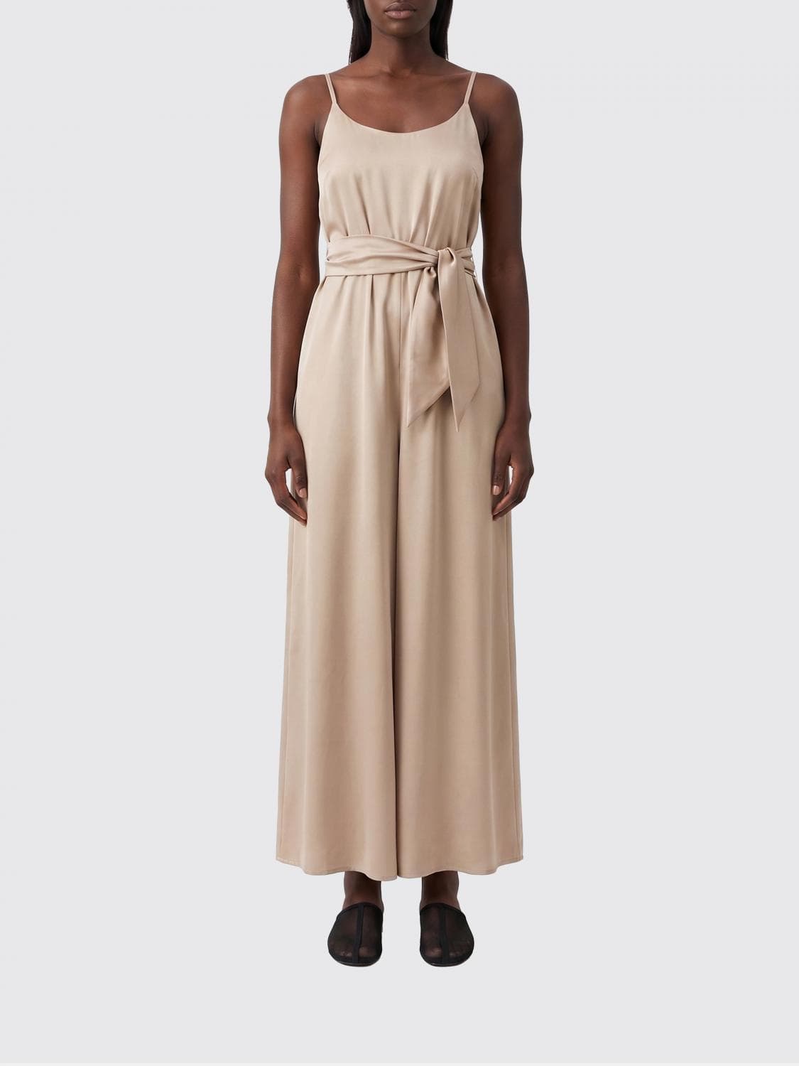 Emporio Armani Long Twill Dress