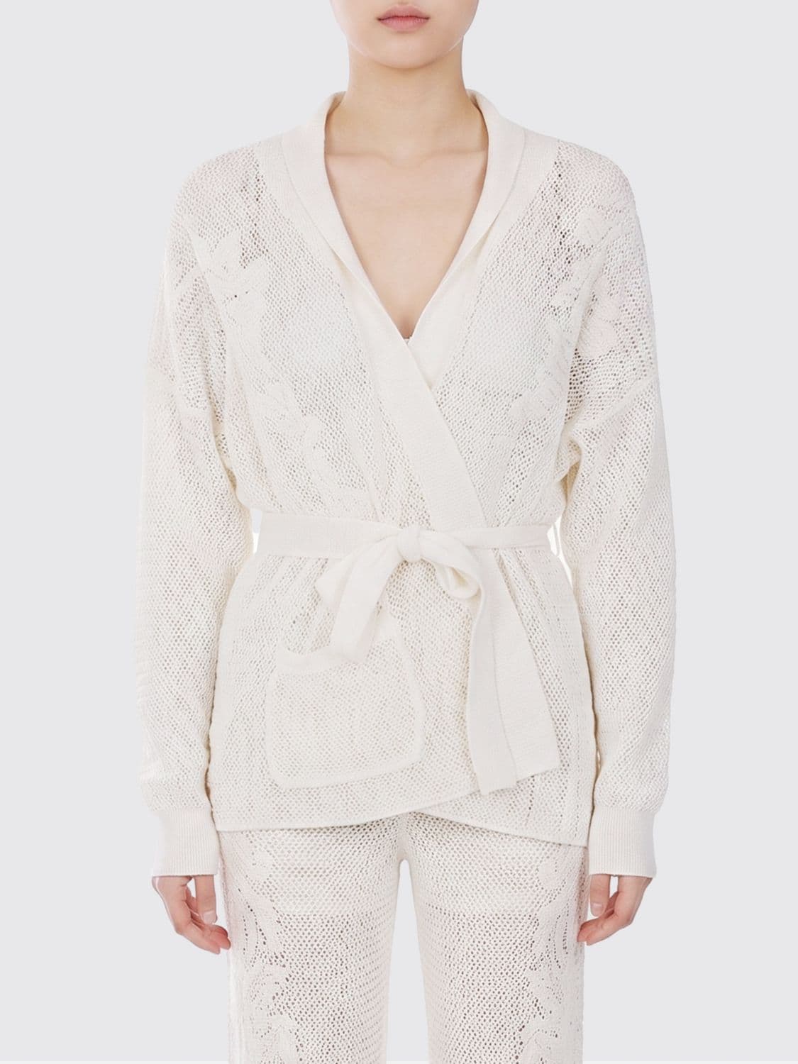 Twinset Cotton Blend Cardigan
