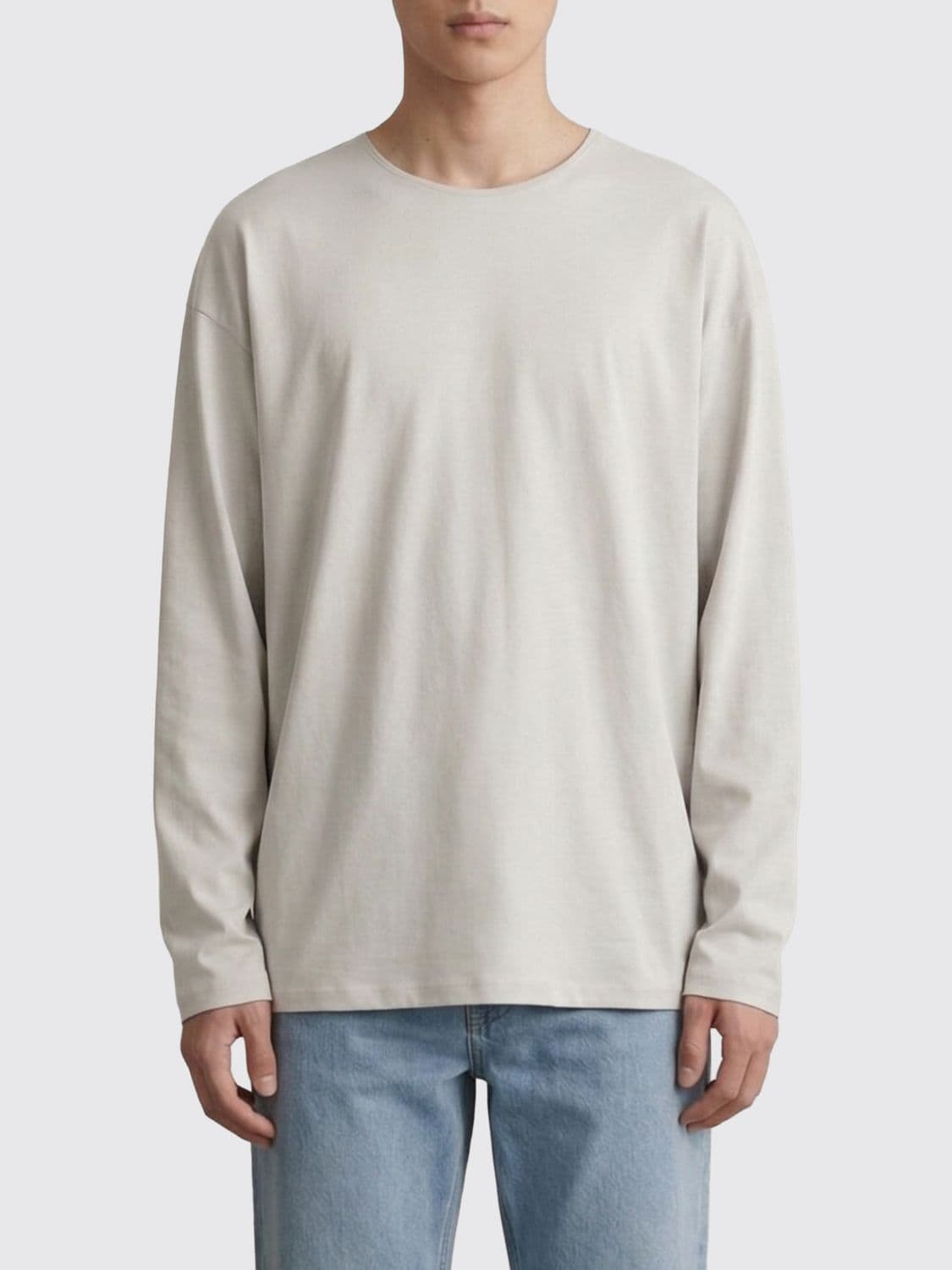 Lemaire Cotton and Silk T-Shirt