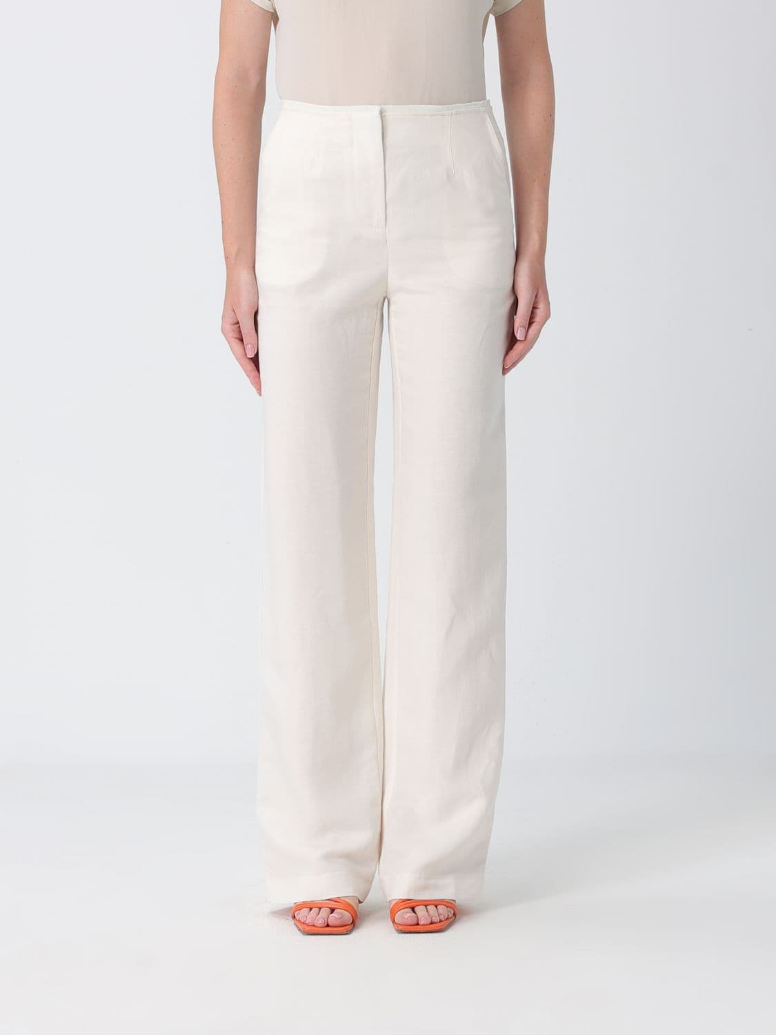 Patrizia Pepe Pants Woman color Natural