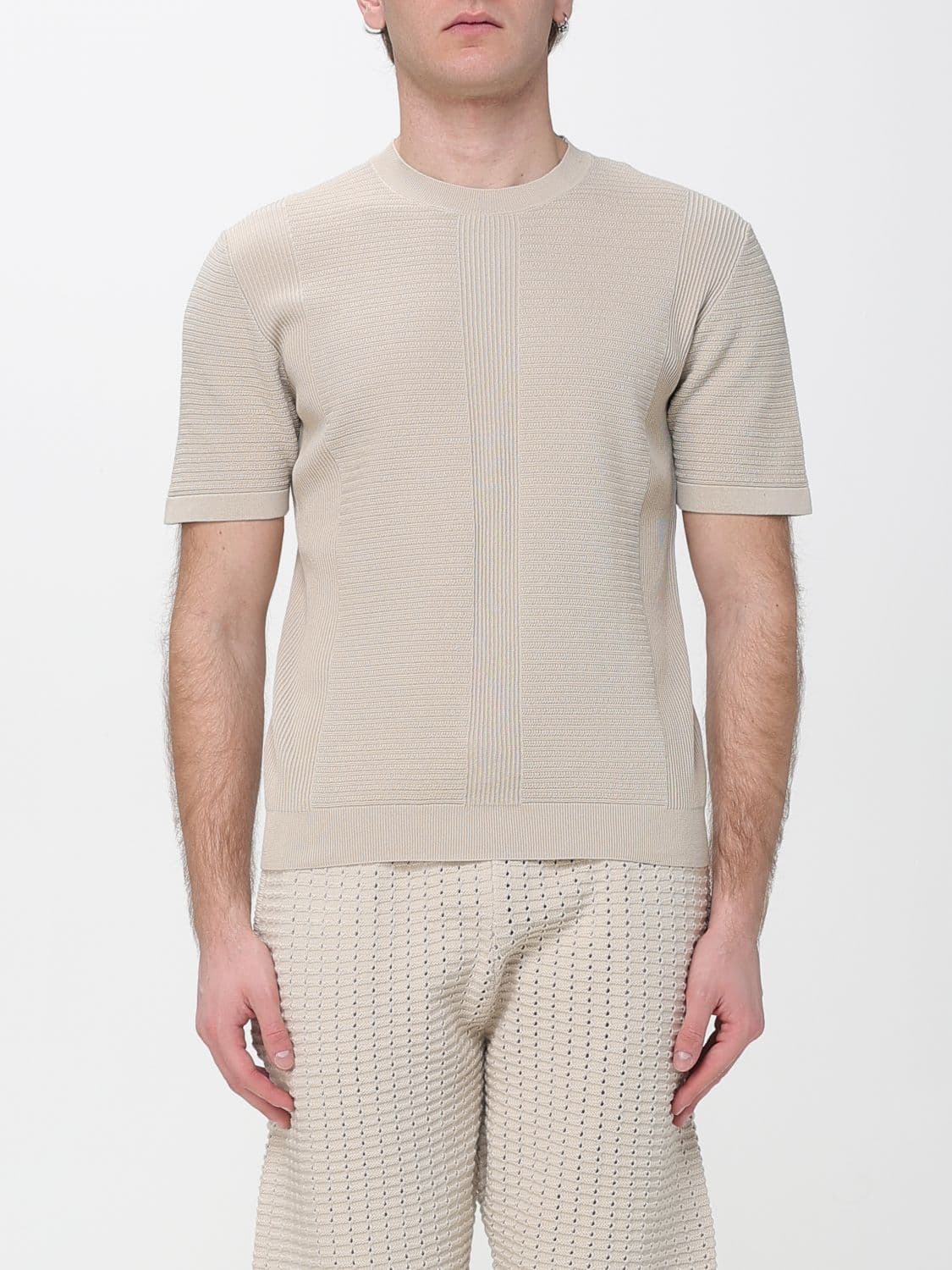Paolo Pecora Virgin Wool Crew Neck Pullover