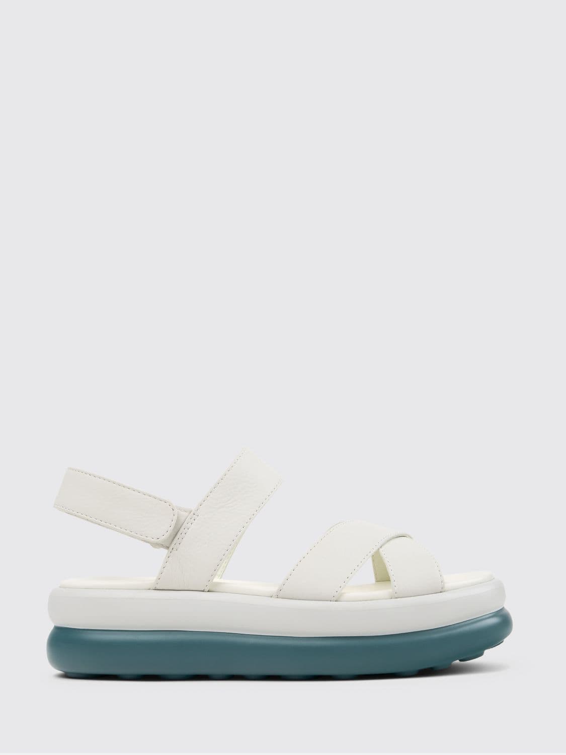 Camper Pelotas Flota Up Leather Sandals