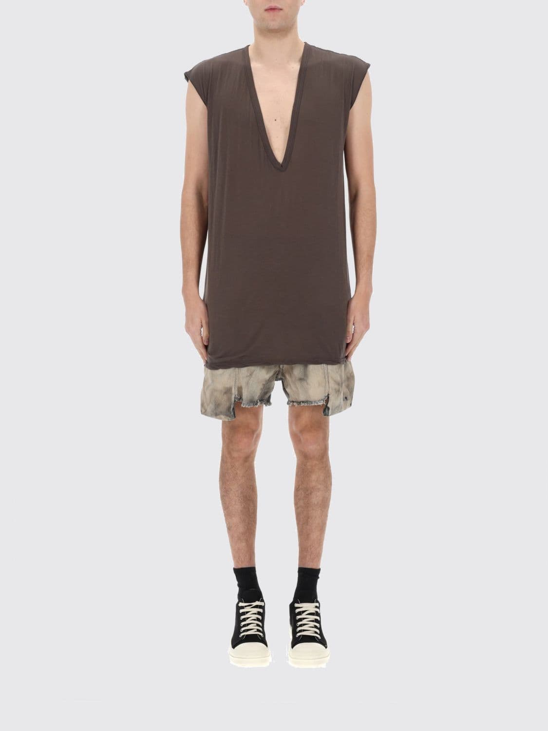 Rick Owens Drkshdw Cotton Oversized T-Shirt