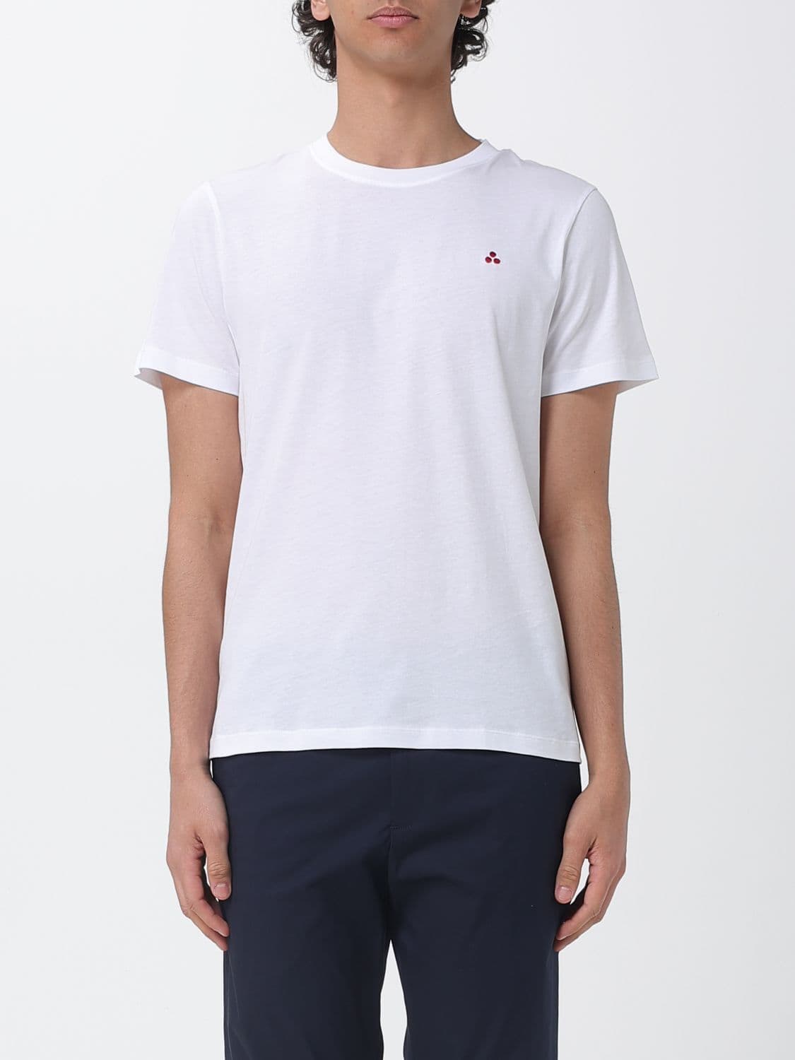 Peuterey Cotton Blend T-Shirt with Logo