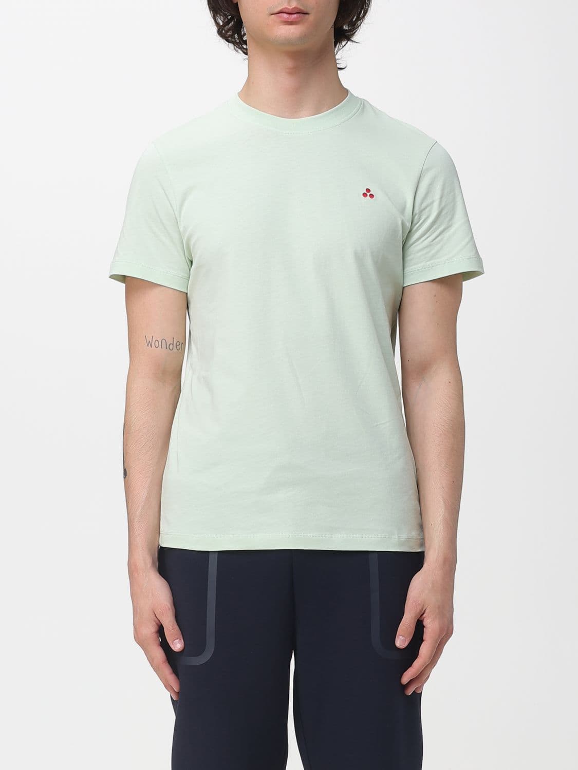 Peuterey Cotton T-Shirt with Mini Logo · S