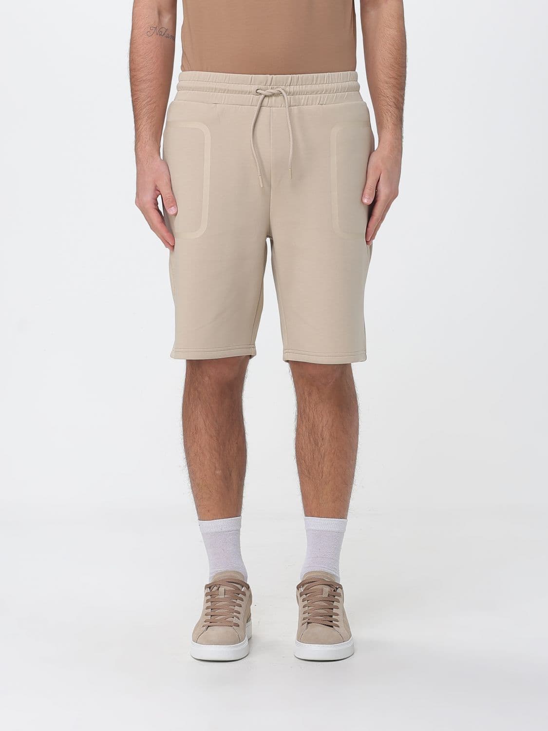 Peuterey Cotton Blend Jogging Shorts