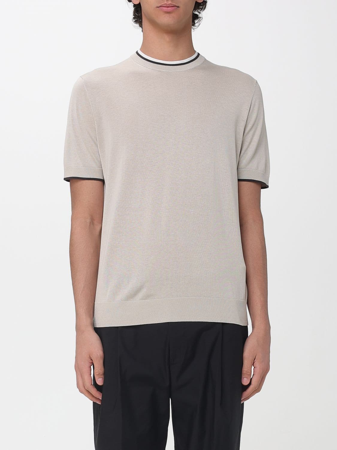 Paolo Pecora Cotton and Silk Knit Sweater