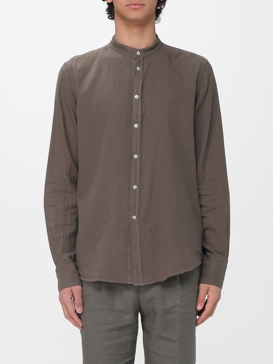 Manuel Ritz Linen and Cotton Casual Shirt
