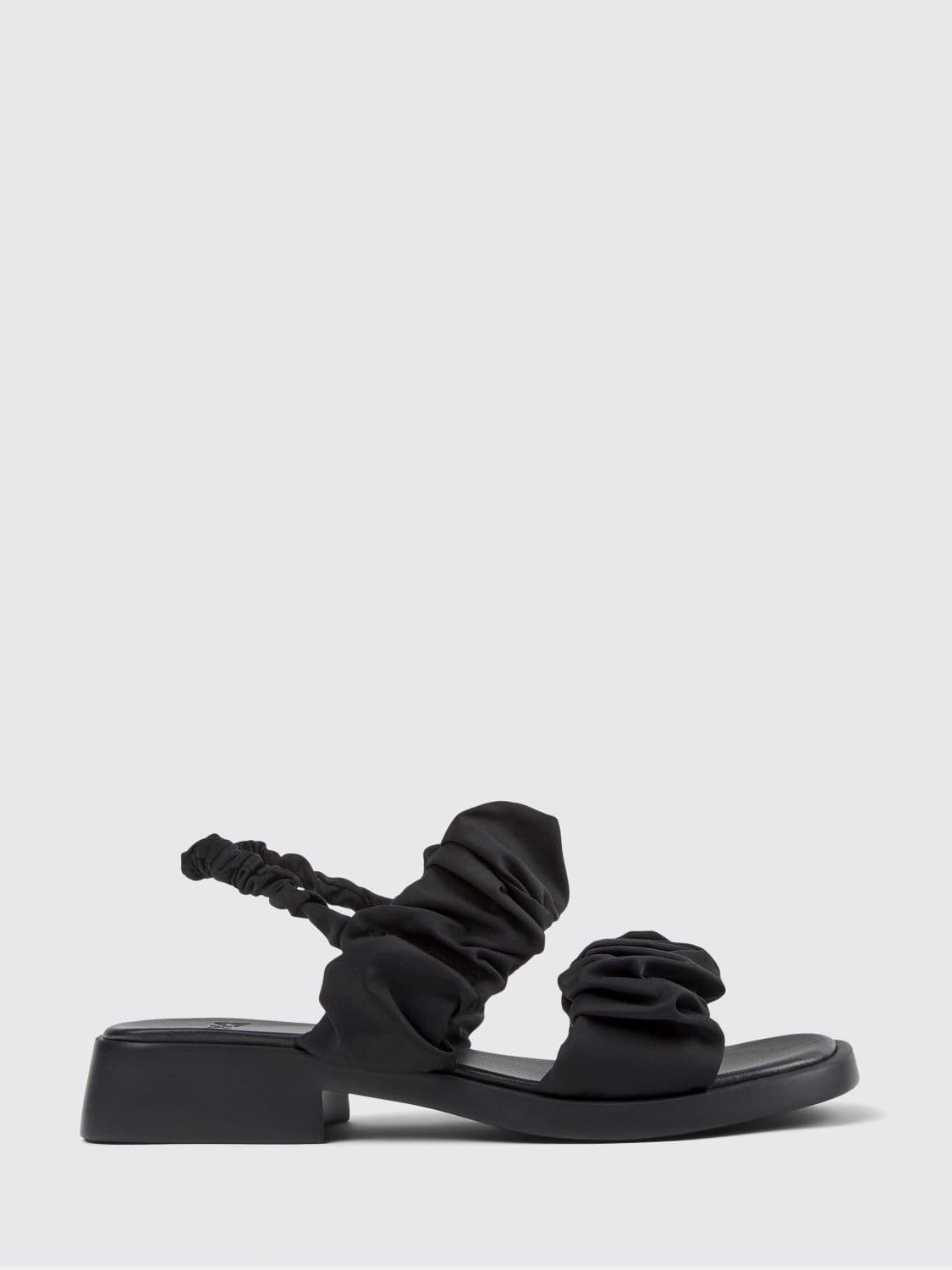 Camper Dana Ruched Polyester Sandals