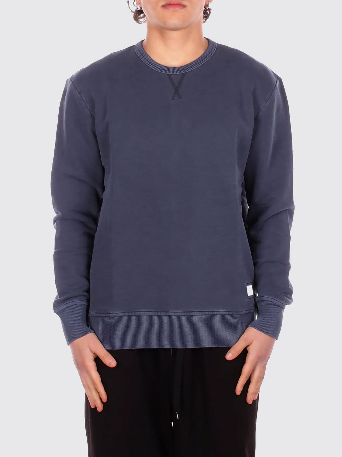 Fay Cotton Crew Neck Sweatshirt