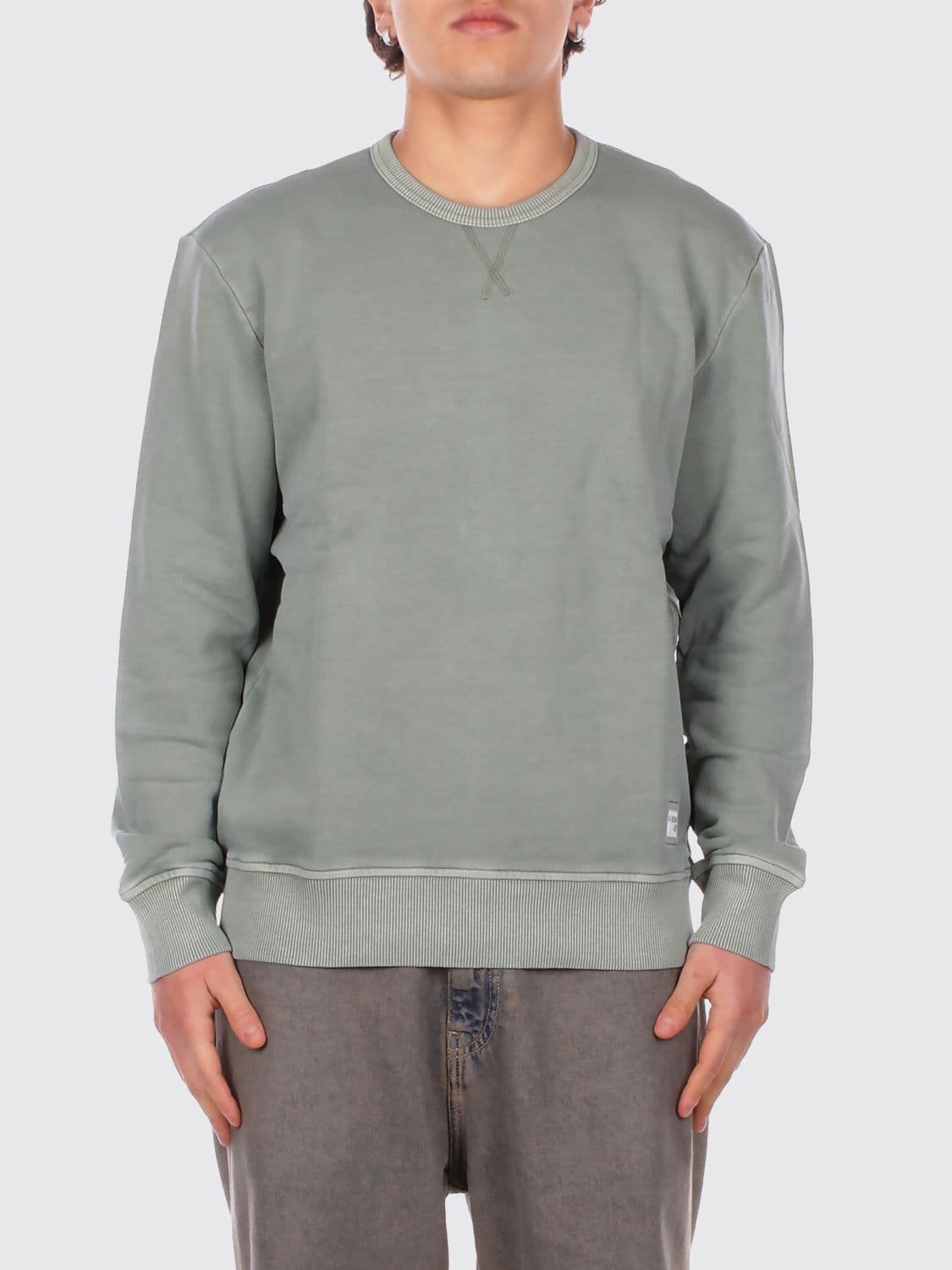 Fay Cotton Crew Neck Sweatshirt