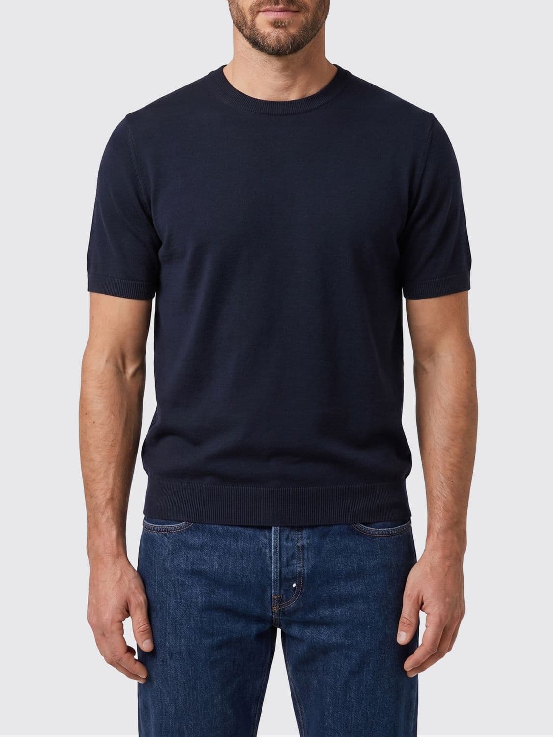 Zanone Cotton Crew Neck Pullover · 56