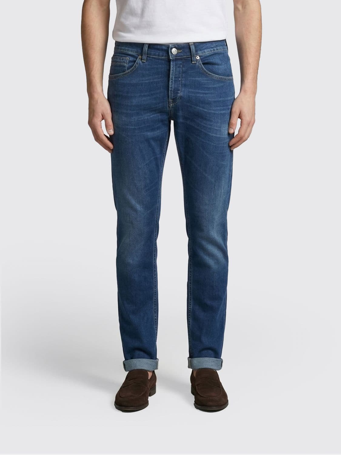 Dondup Slim Fit Stretch Denim Jeans