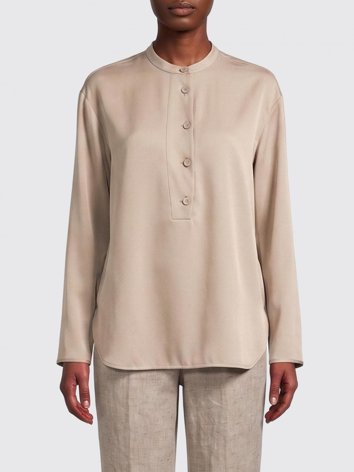 Emporio Armani Classic Crêpe Shirt