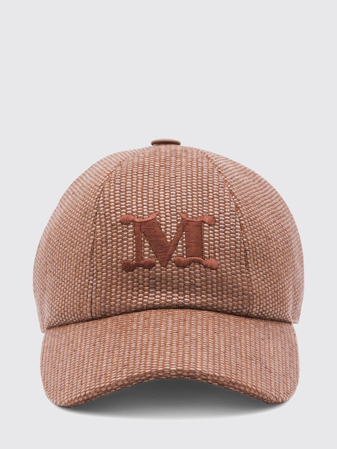 Max Mara Cotton Blend Baseball Cap with Logo