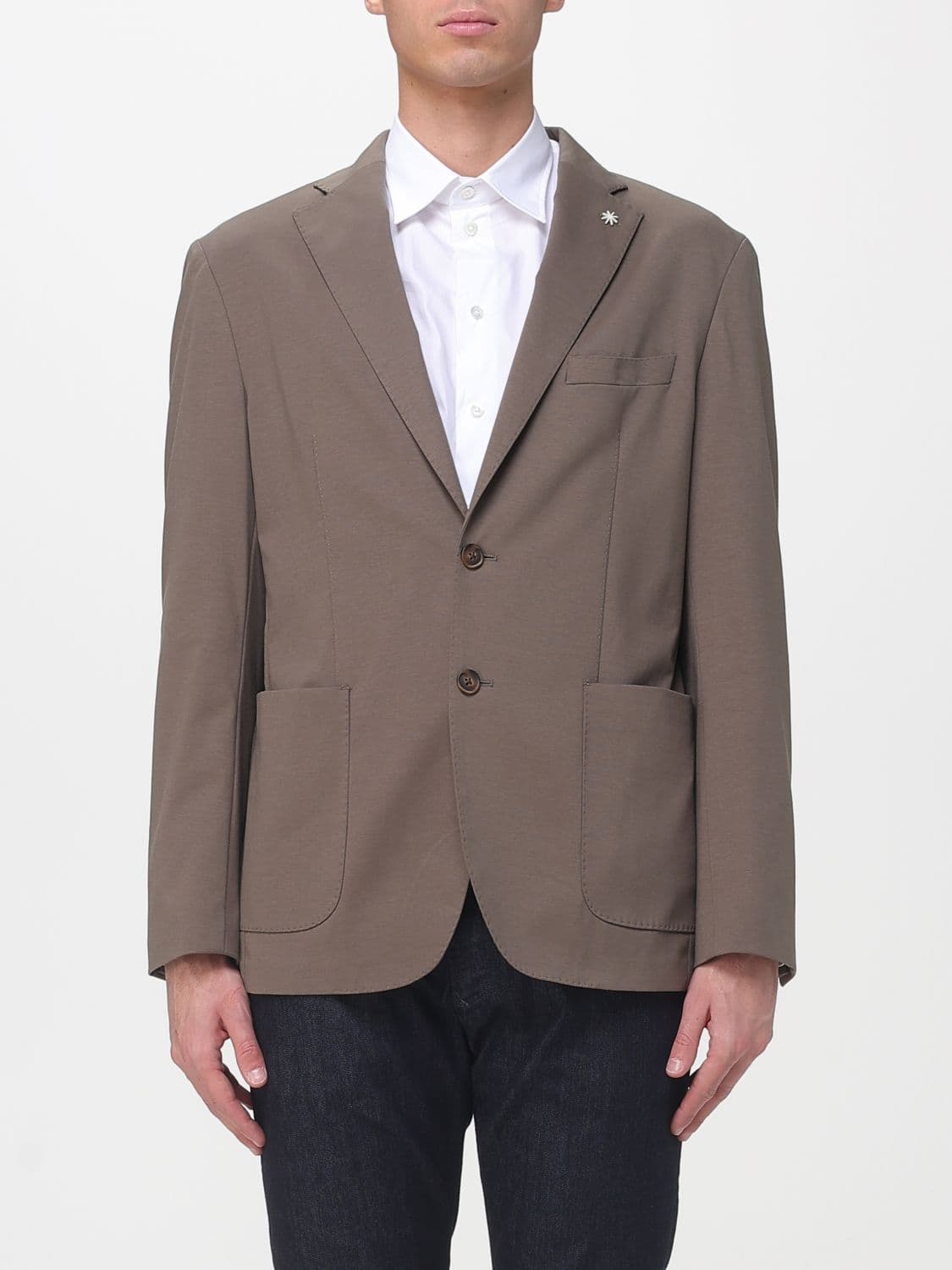 Manuel Ritz Jacket Men color Green