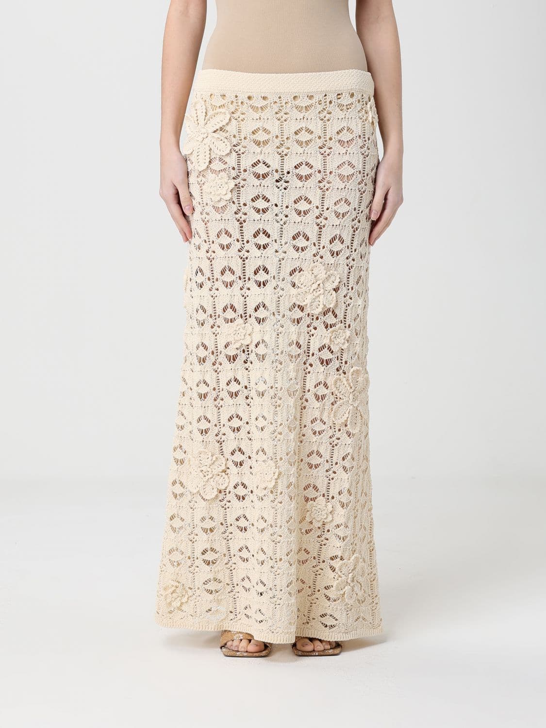 Pinko Knitted Long Skirt · S