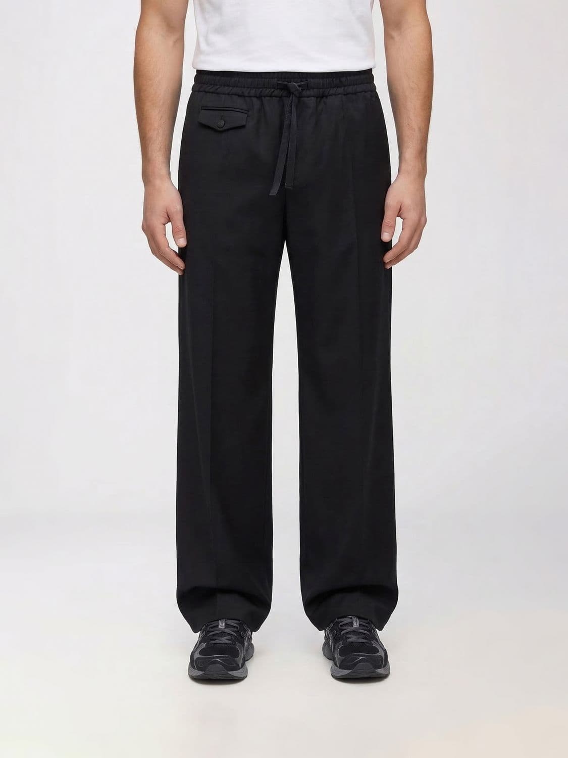 Dolce & Gabbana Virgin Wool Palazzo Trousers