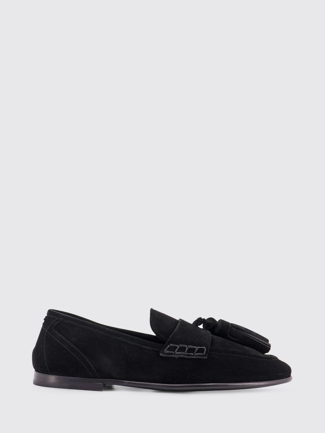 Dolce & Gabbana Suede Loafers with Tassels