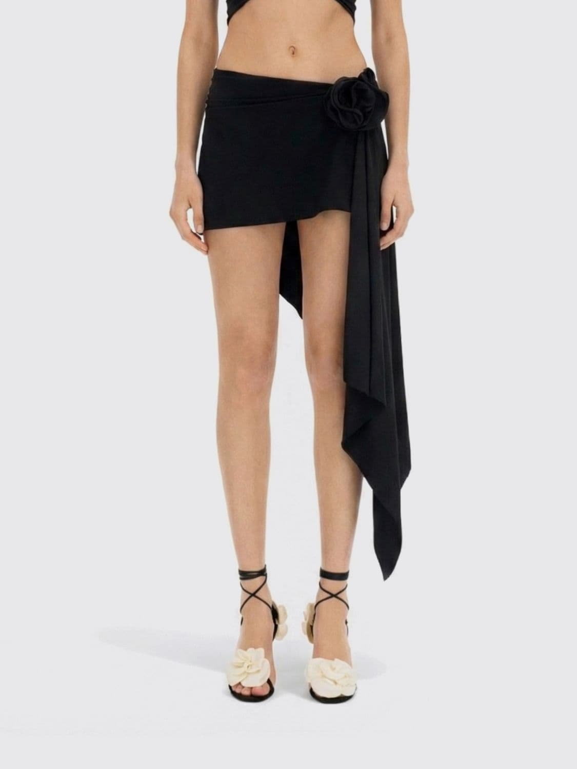 Magda Butrym Asymmetric Polyamide Skirt