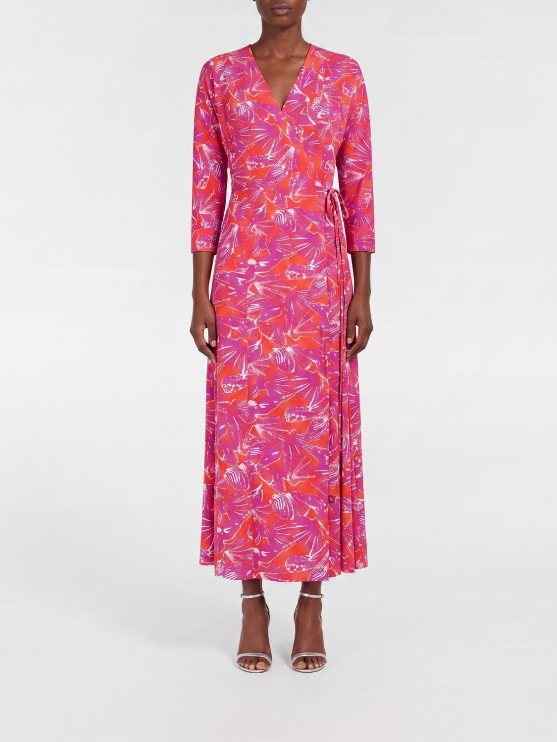 Max Mara Printed Cotton Poplin Shirtdress