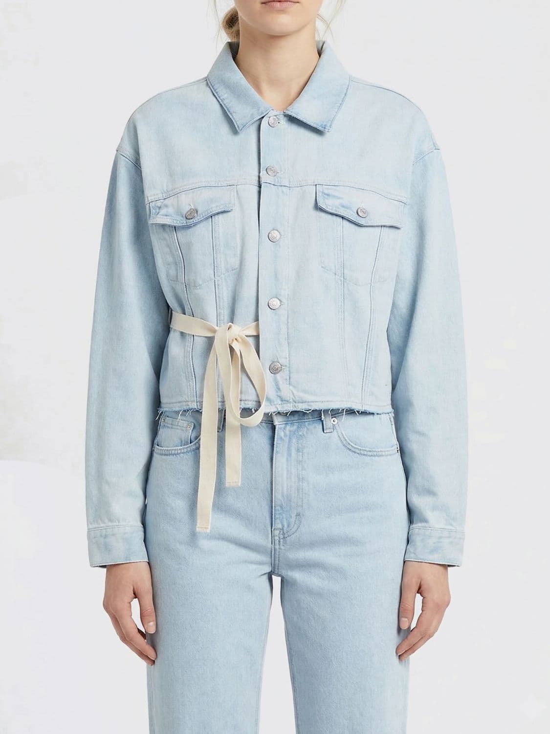 Mm6 Maison Margiela Stretch Denim Jacket