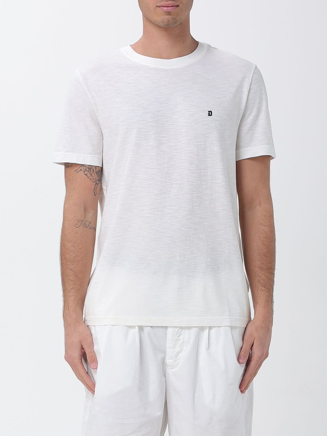 Dondup Cotton Crew Neck T-Shirt