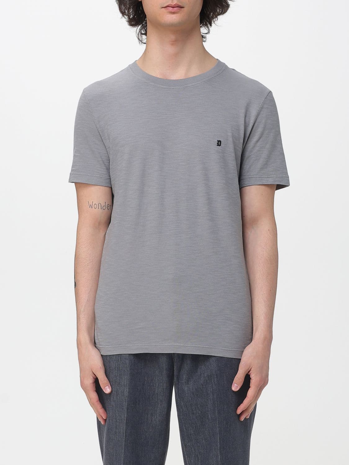 Dondup Cotton Crew Neck T-Shirt