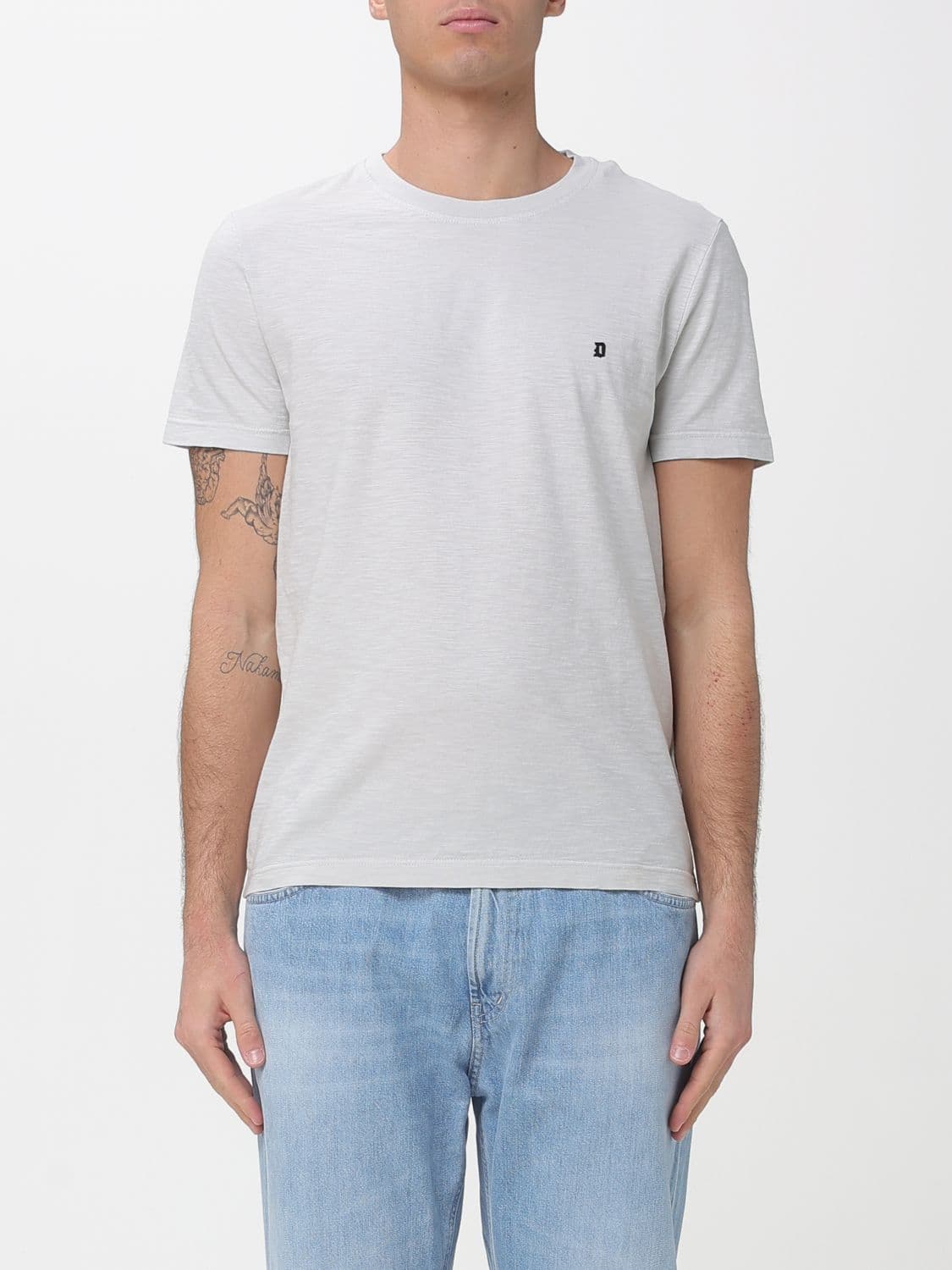 Dondup Cotton Crew Neck T-Shirt