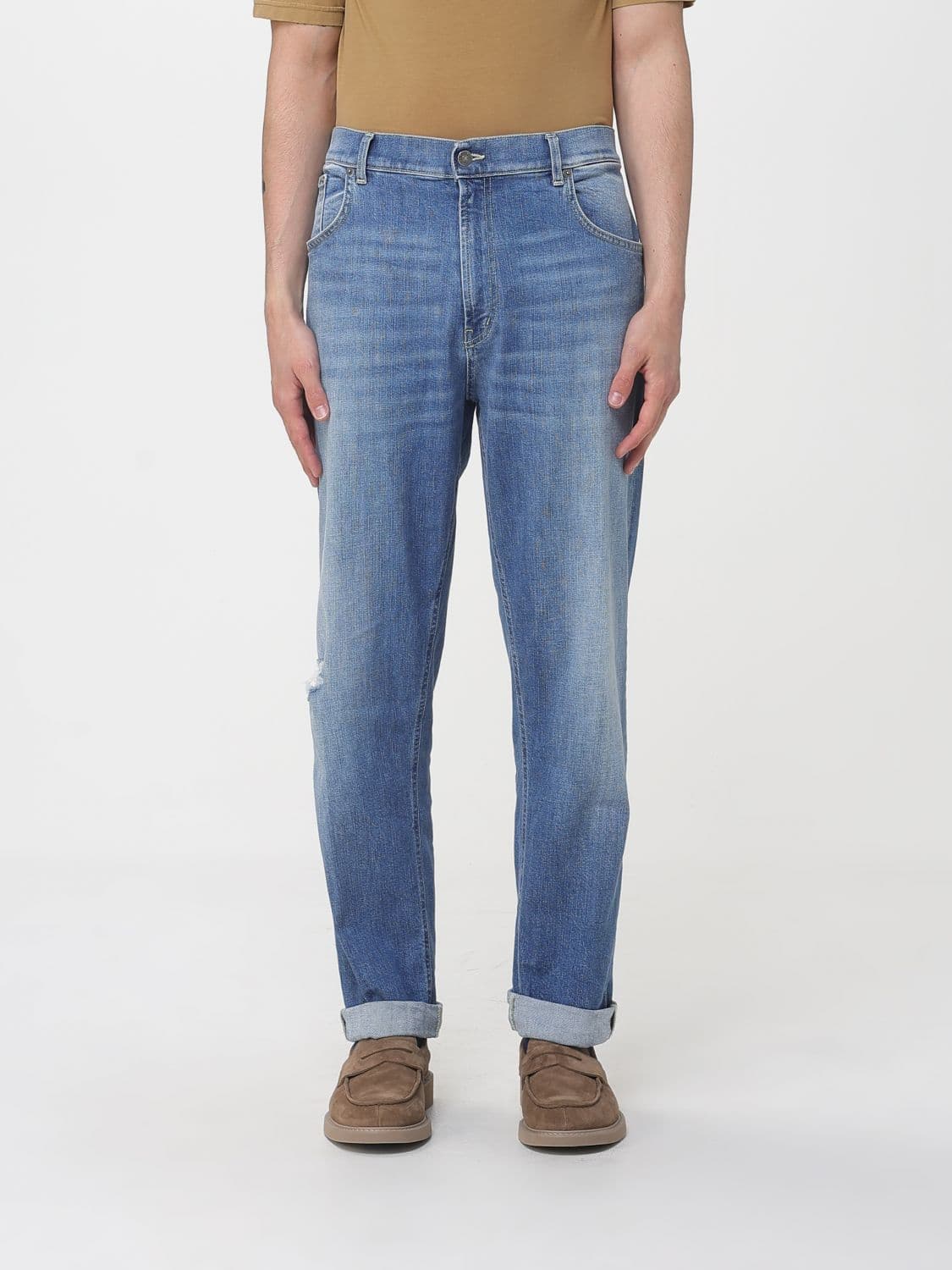 Dondup Regular Fit Cotton Denim Jeans