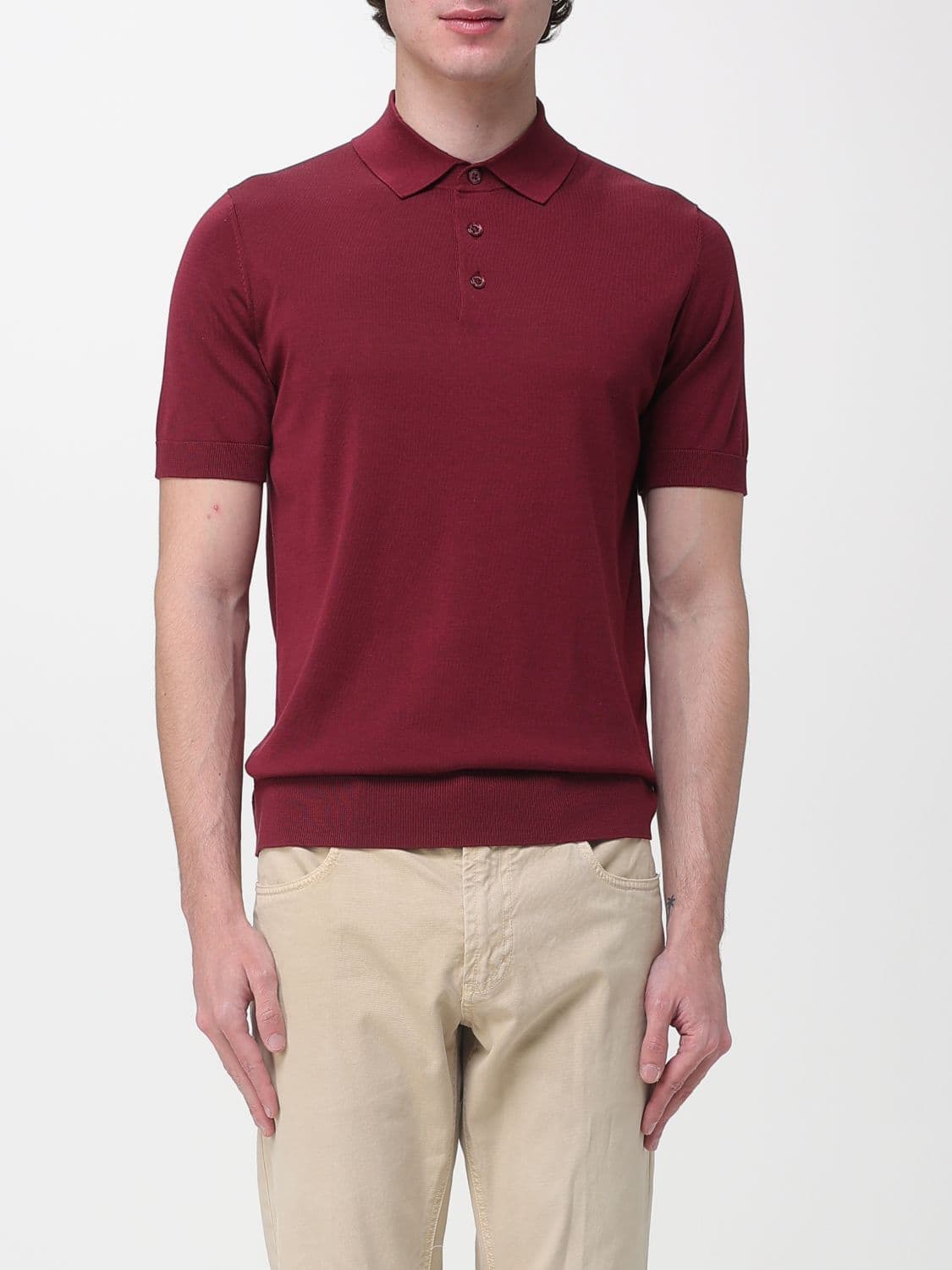 Paolo Pecora Knit Polo Shirt