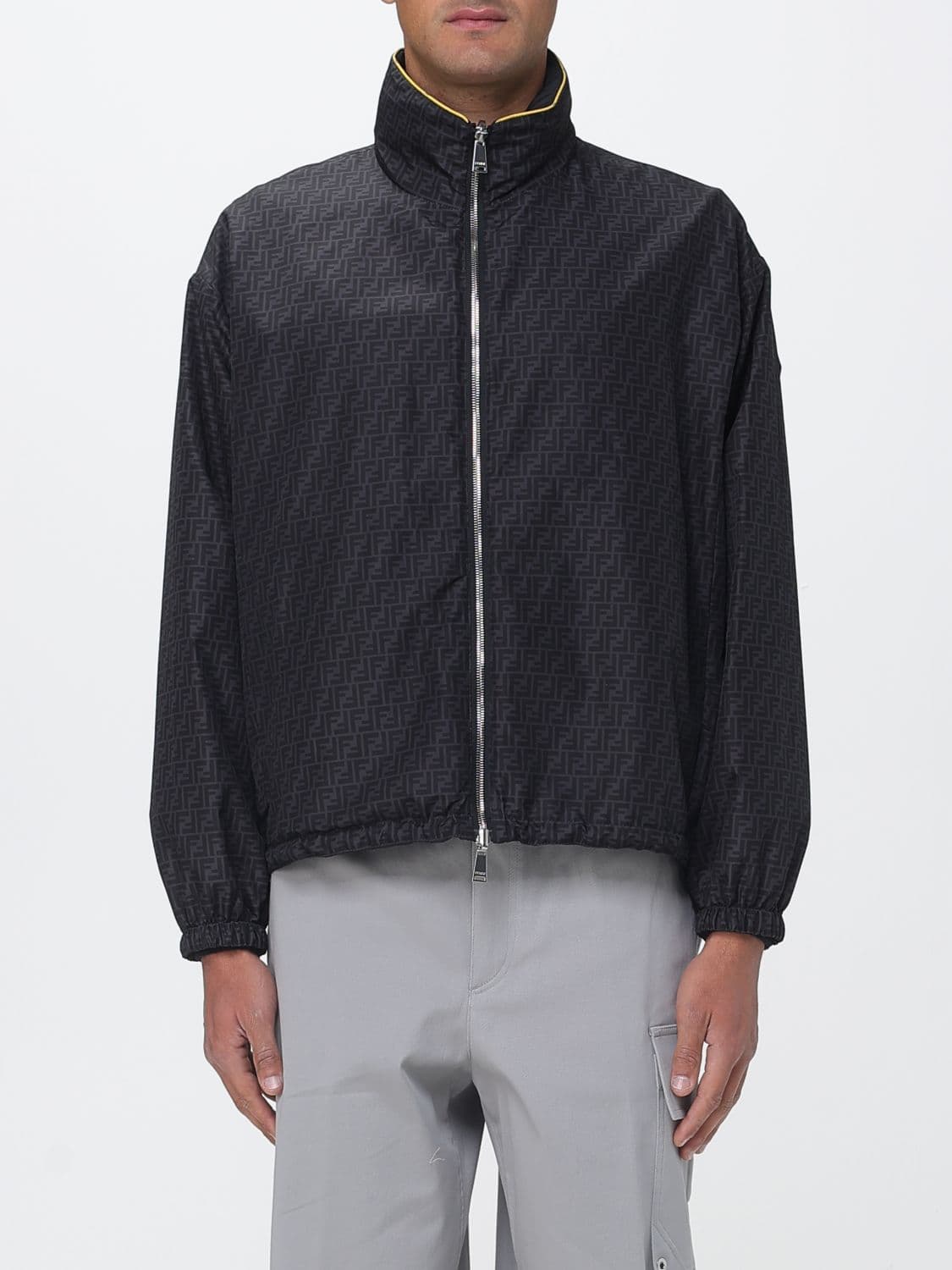 Fendi Nylon Windbreaker with Hood