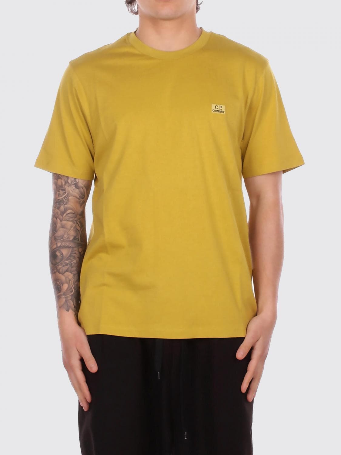 C.p. Company C. P. COMPANY Cotton T-Shirt with Logo