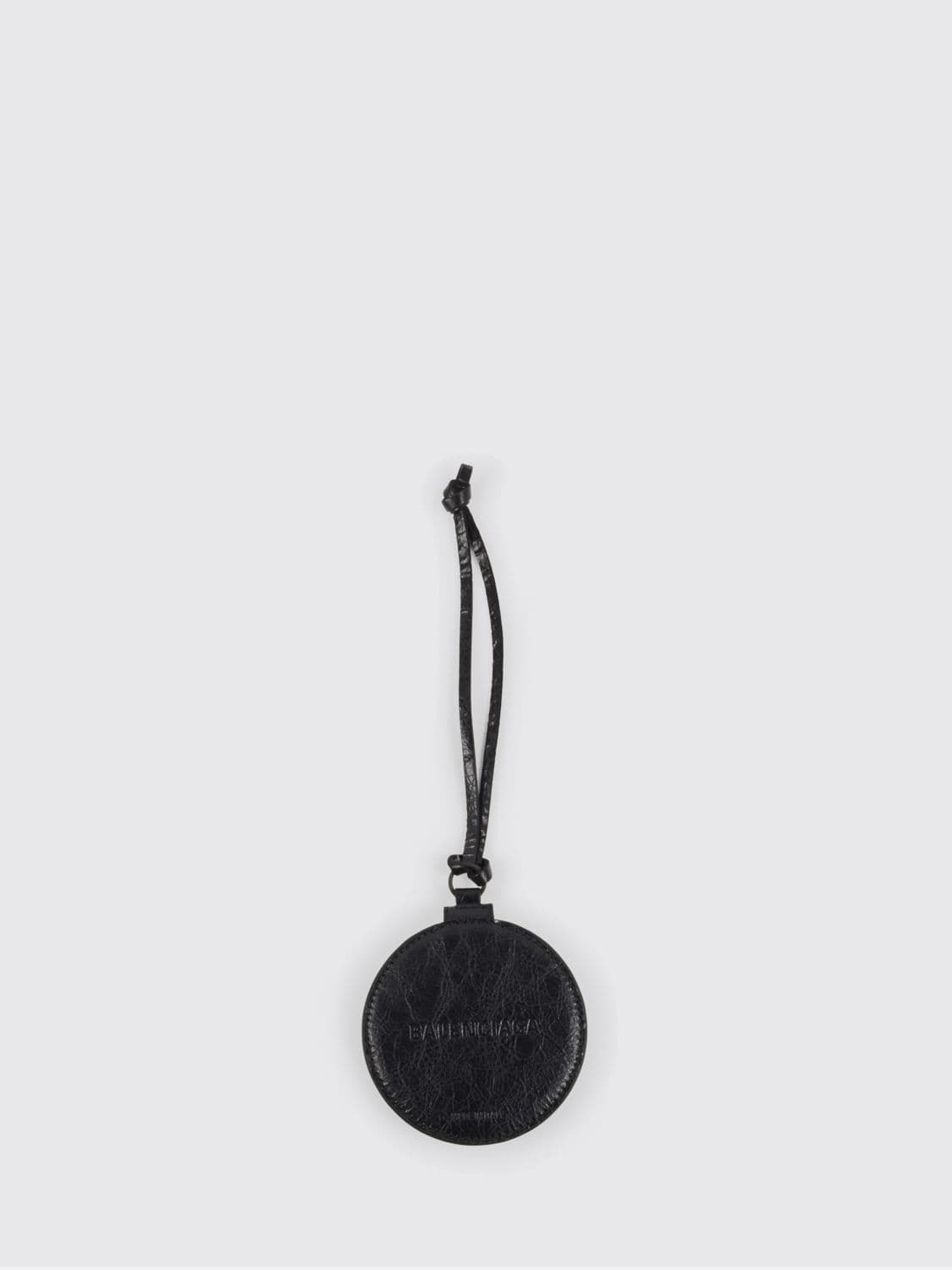Balenciaga Arena Leather Keychain with Mirror