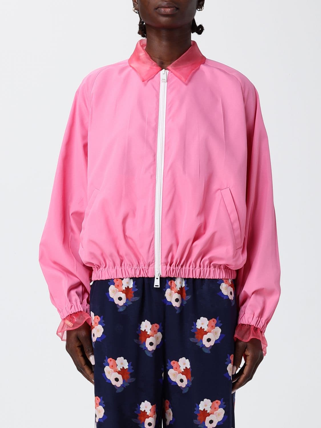 Fendi Viscose Bomber Jacket