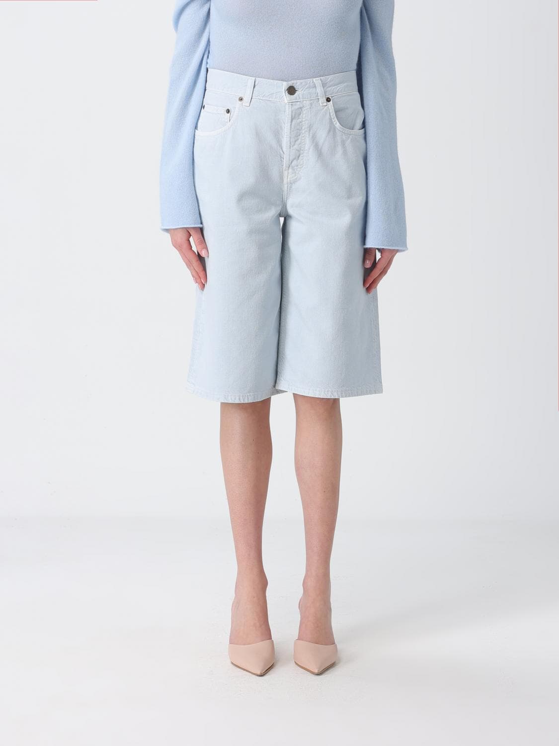 Haikure Shorts in Cotton Blend Denim